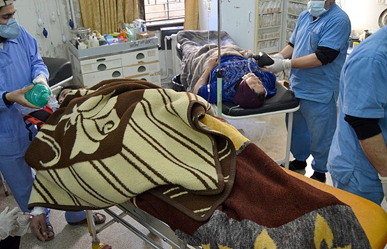  İdlibte kimyasal saldırı! 100den fazla can kaybı var