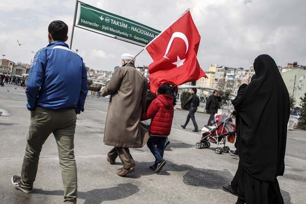 Evet mitingi için Yenikapı Miting alanı dolmaya başladı