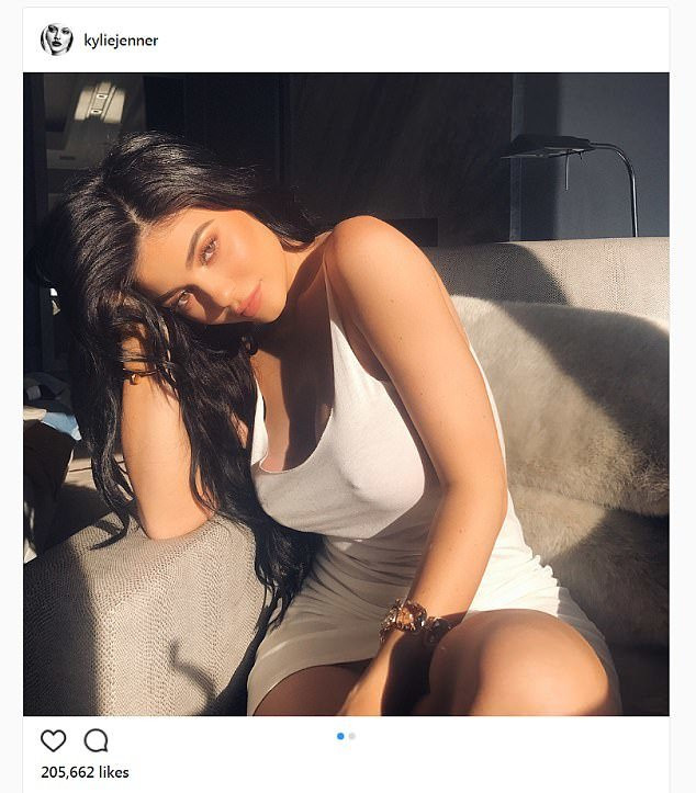 Kylie Jenner instagramı yıktı geçti!