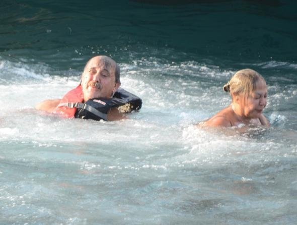 Çivileme atlayışıyla olay oldu!